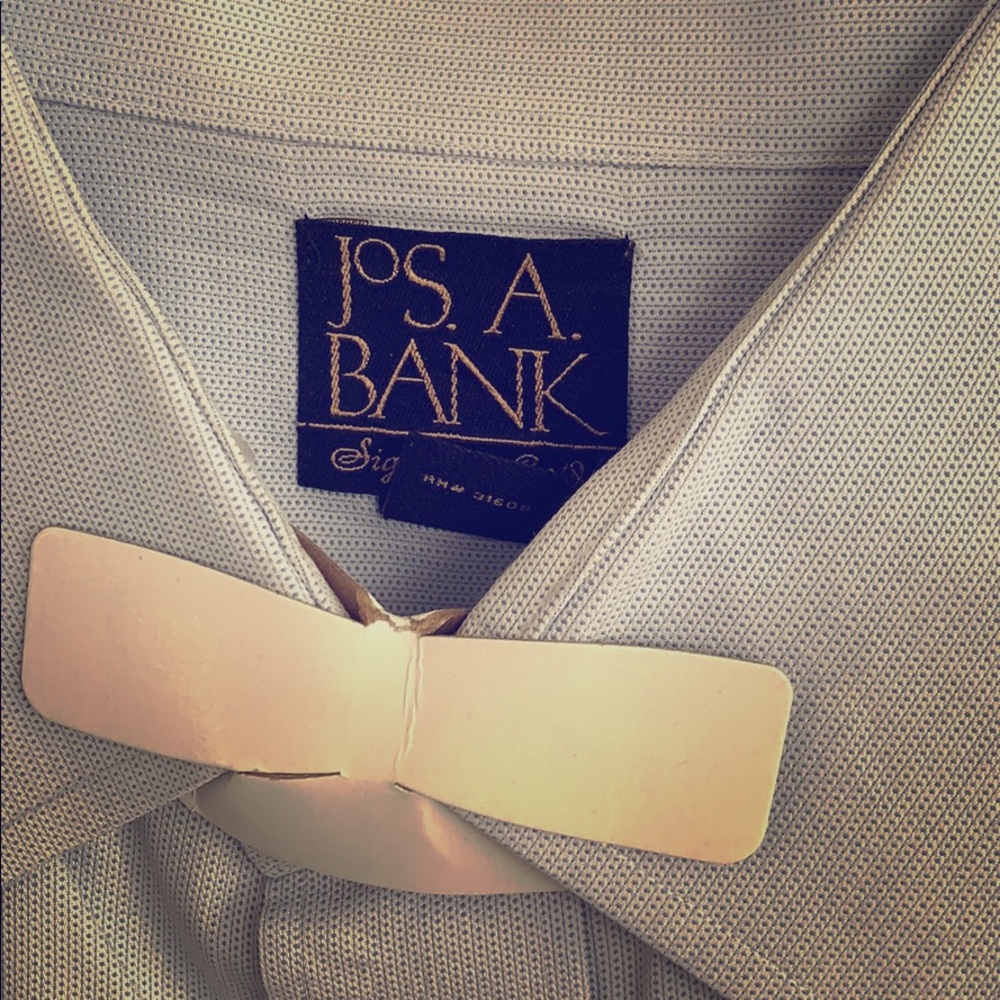 Men’s dress shirt. Light blue.  Cuff link